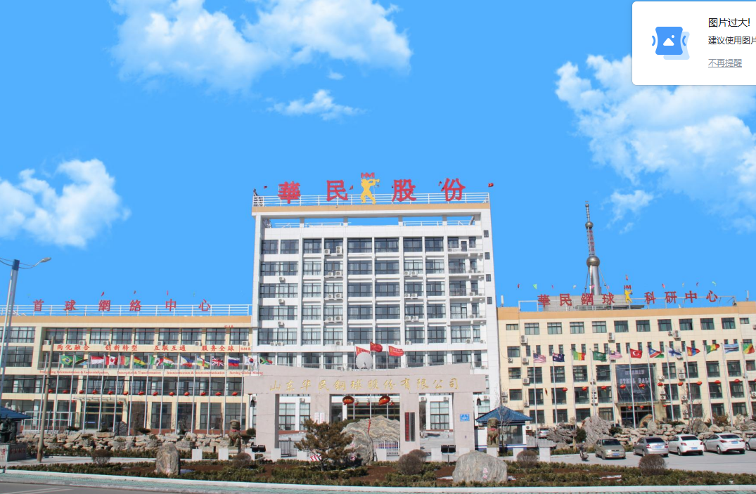 山东华民钢球股份有限公司 Logo