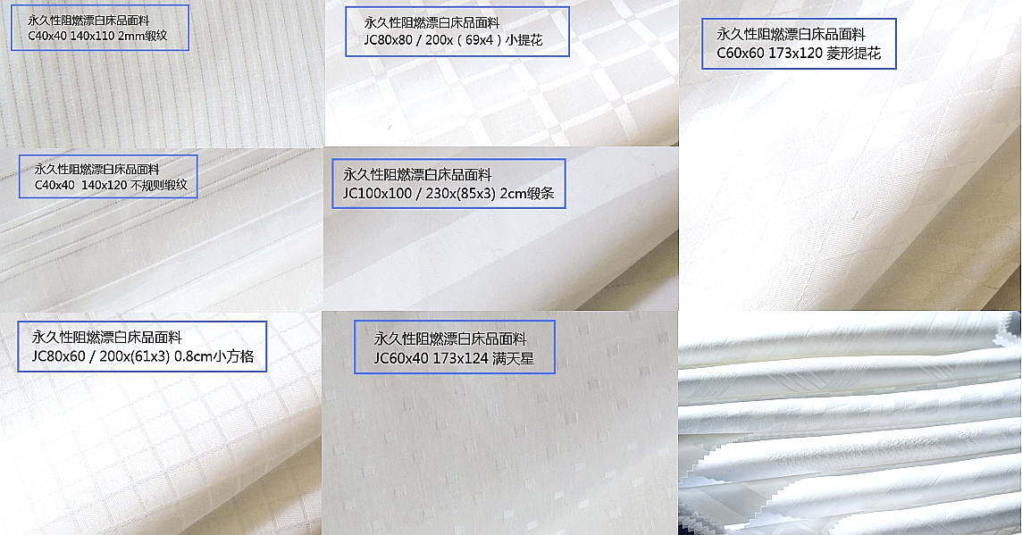 永久性阻燃床品面料 图2
