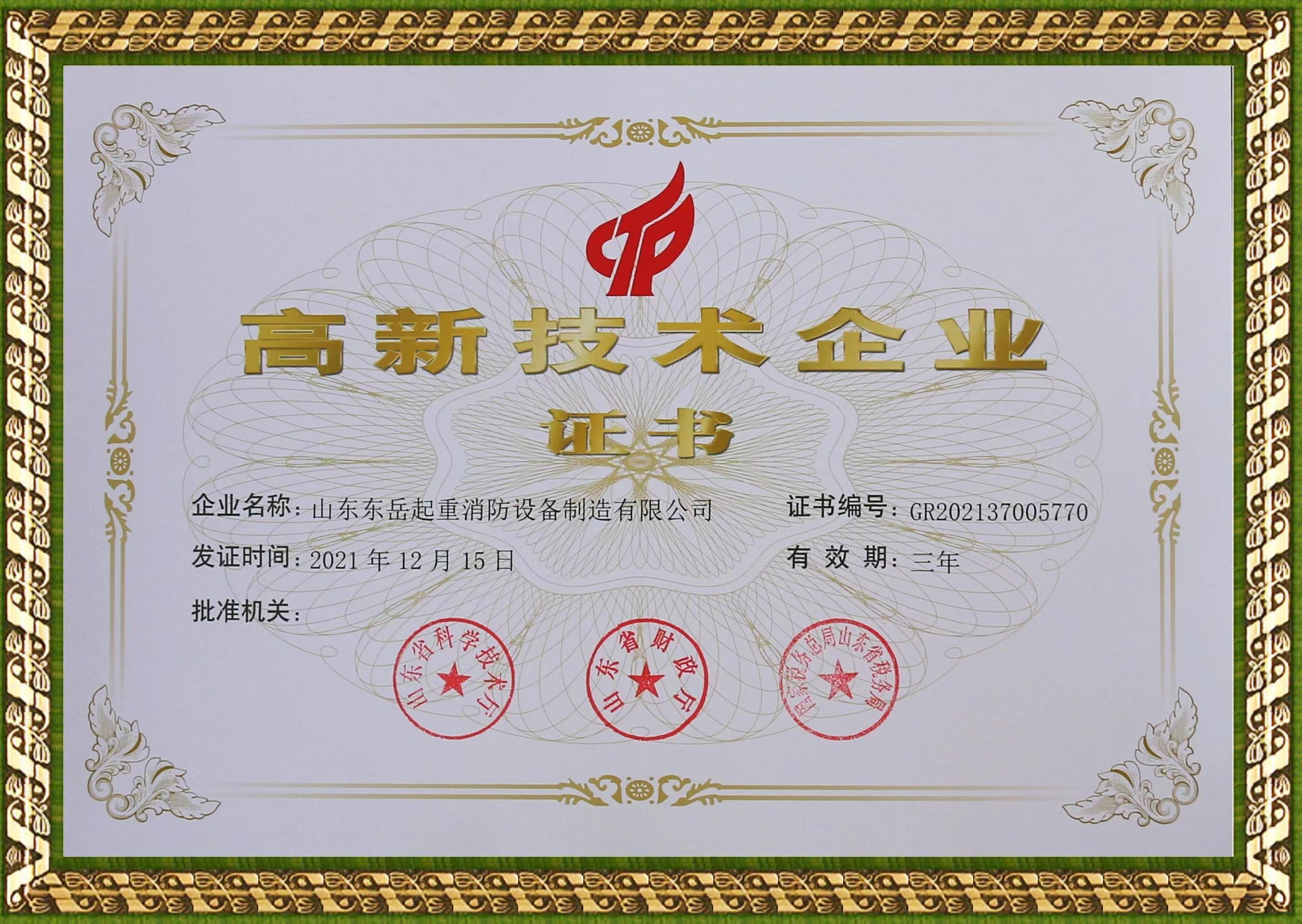 山东东岳起重消防设备制造有限公司 图1